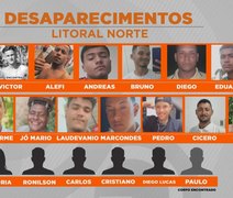 Desaparecimentos na Rota dos Milagres chegam a 21 casos desde 2024 em Alagoas