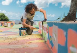 Projeto 'Colorir é Legal' realiza intervenções em áreas públicas de Maceió