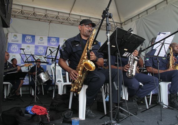 Banda da Guarda se apresenta na Praça da Faculdade