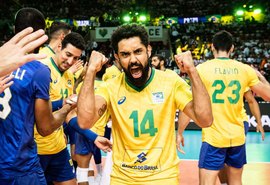 Brasil vence Eslovênia e fica com o bronze no Mundial de Vôlei