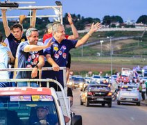 Paulo recebe apoio de motociclistas e motoristas de aplicativos em Arapiraca