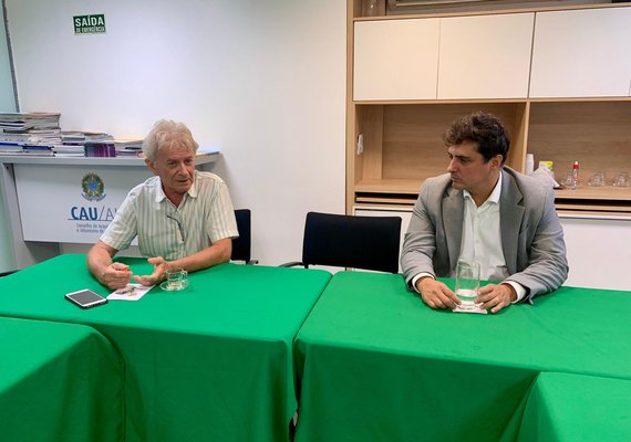 Urbanismo consciente: Conselho de Arquitetura e MPE alinham ações sobre o tema em AL
