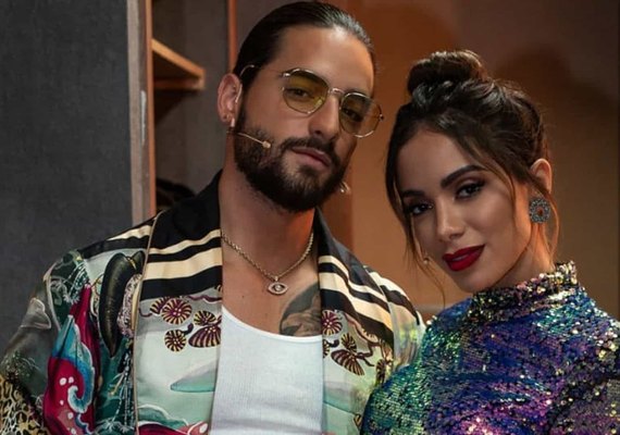 Anitta confirma romance com Maluma