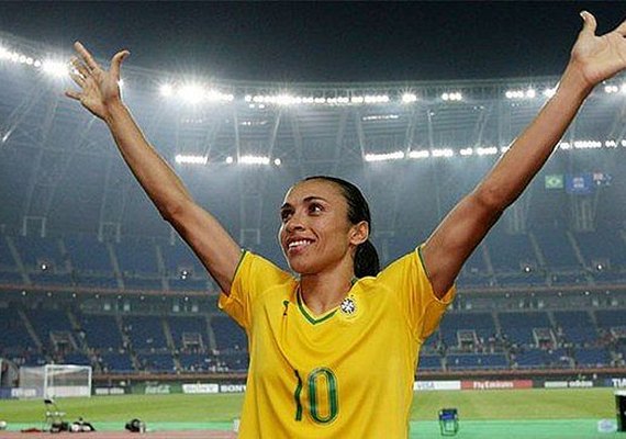 Jogadora Marta vai ser homenageada com Título de Cidadã Honorária de Maceió