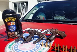 PM apreende 32 armas de fogo e mais de 11kg de entorpecentes nesta semana