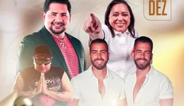 Parte alta de Maceió celebra virada com shows na Praça Padre Cícero