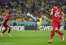 Golaço de Richarlison é eleito o mais bonito da Copa do Mundo; relembre o gol