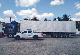 Sefaz flagra caminhão transportando mercadorias sem nota fiscal em Atalaia