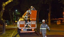 Sima restabelece mais de 40 pontos de luz na UFAL