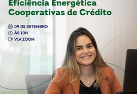 Sescoop promove webinário sobre eficiência energética e cooperativas de crédito
