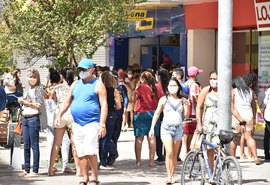 Alagoas registra 187 novos casos da Covid-19 neste sábado