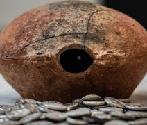 Arqueólogos encontram raro conjunto de denários romanos em Halle