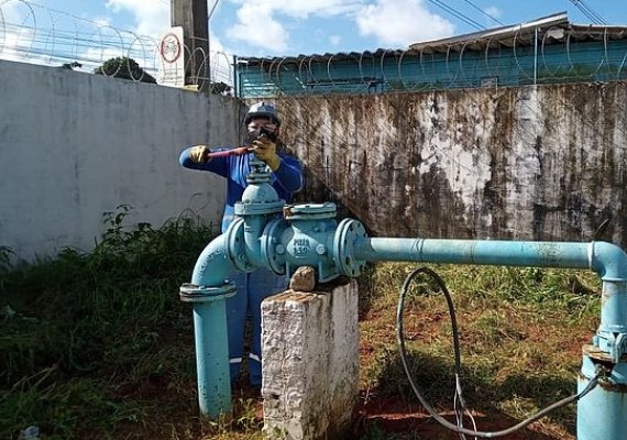 Manutenção em poços deve deixar nove bairros da capital sem água nesta semana
