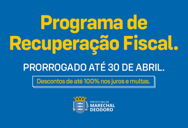 Campanha com descontos fiscais é prorrogada até 30 de abril
