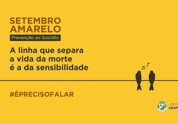 Setembro Amarelo: “Caminhada Pela Vida”  nessa segunda (10)