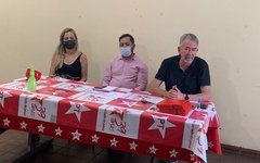 Reunião com lideranças sociais
