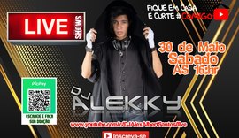 DJ Alagoano realiza live beneficente neste sábado