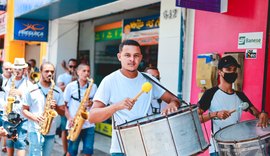 Frevo no Centro percorrerá ruas históricas do comércio de Maceió