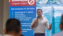 Prefeito anuncia Programa Maceió Mares Limpos para eliminar línguas sujas na capital
