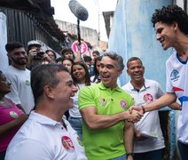 Rafael Brito percorre a Grota das Piabas e propõe melhorias na limpeza da cidade