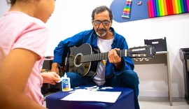 Musicoterapia fortalece desenvolvimento de crianças com TEA em Maceió