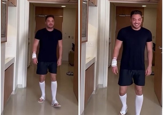 Por aqui cada dia melhor, obrigado por todas as orações e carinho de vocês, diz Wesley Safadão