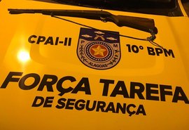 PM apreende armas, drogas e recupera veículo durante ações