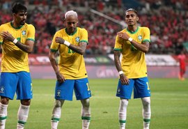 Goleada: Brasil vence Coreia do Sul por 5 a 1 em amistoso preparativo