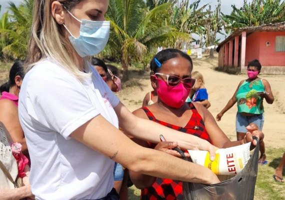 Famílias são beneficiadas com o Programa do Leite em Santana do Mundaú