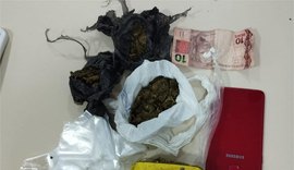 PM apreende maconha e cocaína em operações contra o tráfico em AL