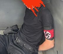 Jovem portando símbolo nazista tenta invadir escolas com bombas e machado e é detido pela polícia em SP