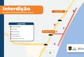 Trânsito de Jacarecica sofrerá modificações neste final de semana; confira