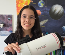 Com 12 anos, astrônoma alagoana tem asteroide batizado com seu nome