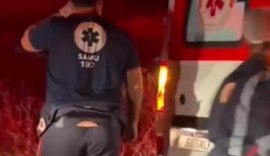 VÍDEO: Servidor do Samu se emociona ao realizar resgate de vítimas em Piranhas