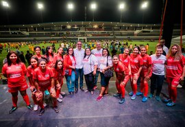 Governador dá pontapé inicial à Copa Rainha Marta e Taça das Grotas com inclusão social de 1,6 mil jovens