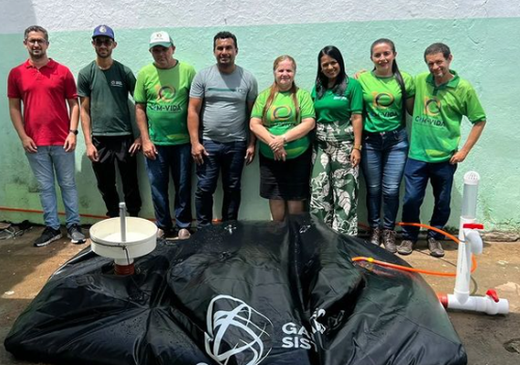 Conagreste inicia instalação de kits biodigestores em escolas