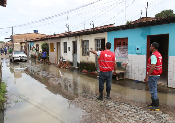 Prefeitura de Marechal realiza ações para amenizar prejuízos causados pelas chuvas