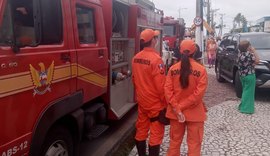 Incêndio destrói quarto de apartamento na Ponta Verde