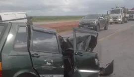 Colisão entre carro e betoneira deixa um morto em Marechal Deodoro
