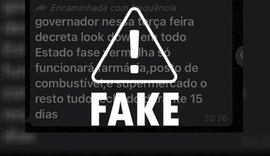 Governo de Alagoas desmente mensagens sobre lockdown no estado