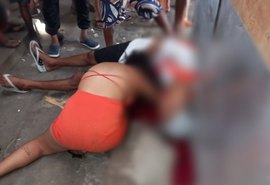 Duplo homicídio: casal é morto a tiros na Feira do Rato, em Maceió
