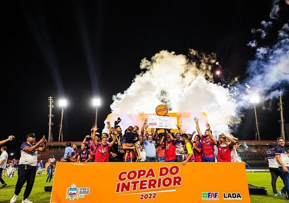 Terceira edição da Copa do Interior de Futebol começa neste domingo (3)