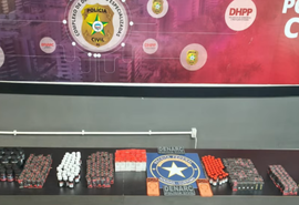Homem é preso com carga de anabolizantes avaliada em mais de R$ 100 mil em Maceió