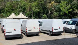 Governo de AL recebe 150 ambulâncias adquiridas com recursos do Tesouro Estadual