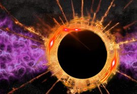 Matéria escura em decaimento pode explicar buracos negros gigantes