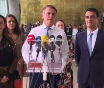 JHC chega ao PL em “alto estilo”: Bolsonaro faz coletiva com prefeito no Planalto