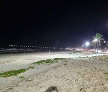 Iluminação da Praia do Sobral e acesso ao Pontal da Barra é reforçada