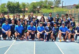 Com apoio da Selaj, atletas representam AL no Camping Paralímpico Escolar, em Fortaleza