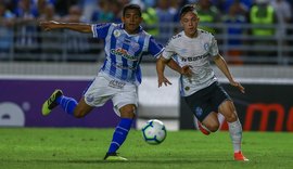 CSA e Grêmio ficam no zero a zero no Rei Pelé