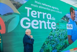 Lula: Terra da Gente mostrará que reforma agrária é possível 'sem muita briga'